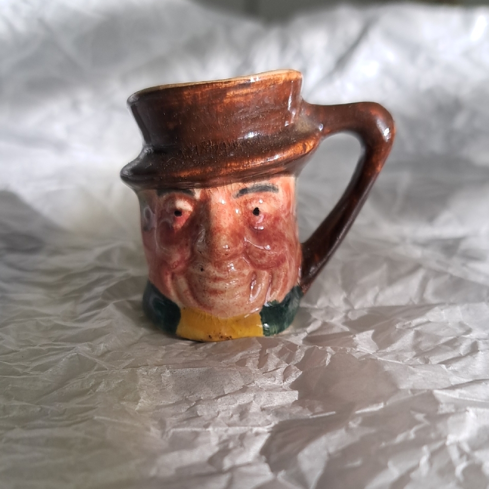 Vintage Handpainted Miniature Lancaster & Sandland Ceramic Toby Jug